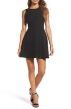 Women's 19 Cooper Crepe Fit & Flare Dress - Black