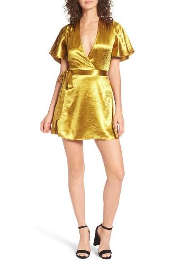 Women's Privacy Please Brisco Minidress - Yellow