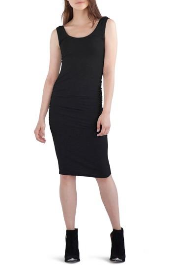 Women's Lamade 'frankie' Ruched Tank Dress - Black