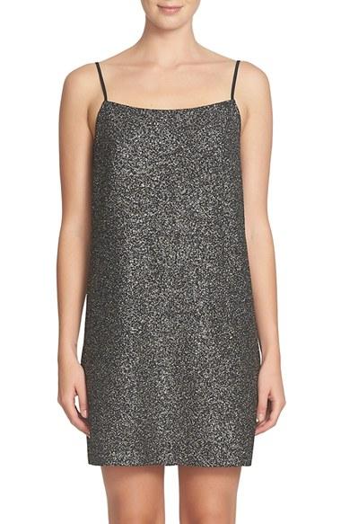 Women's Cece Mia Foil Knit Slipdress