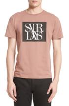 Men's Saturdays Nyc Overlap Logo Graphic T-shirt - Metallic
