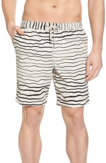 Men's Billabong Larry Layback Sunday Shorts - Ivory
