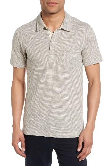 Men's Billy Reid Stripe Jersey Polo