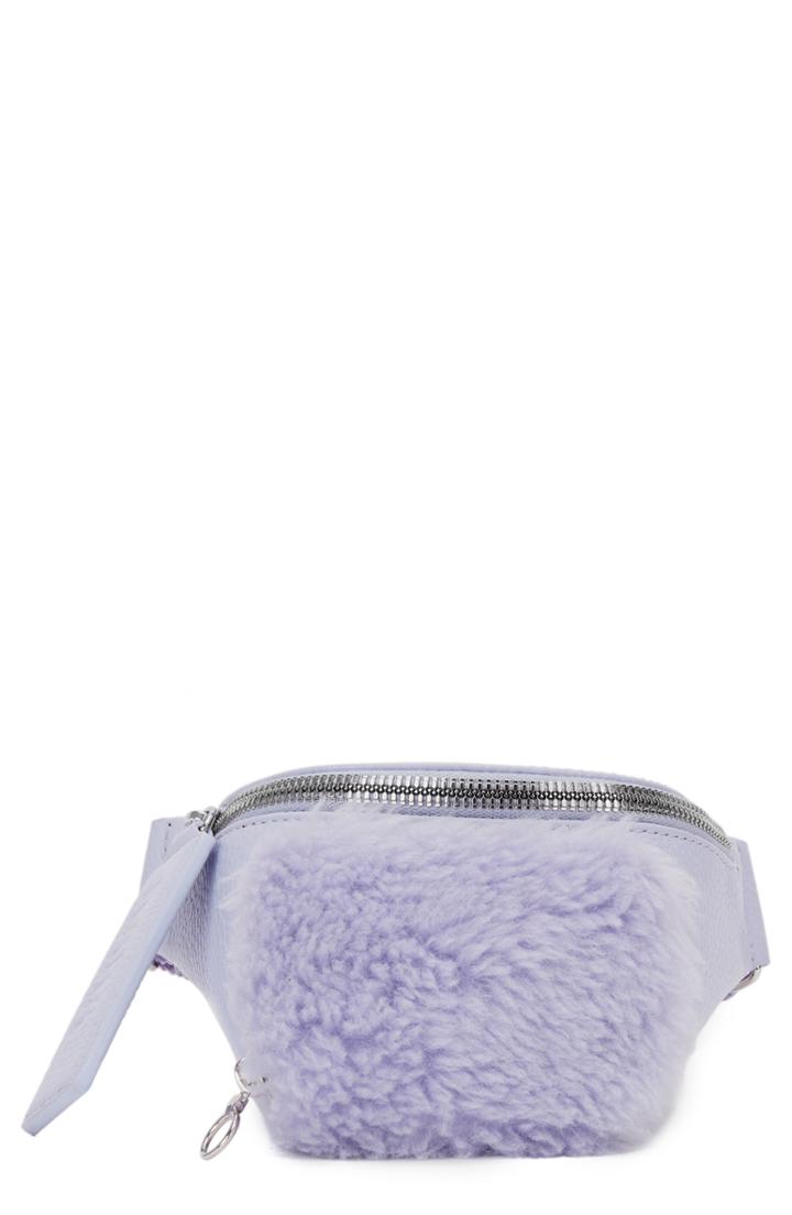 Kara Leather & Wool Bum Bag -