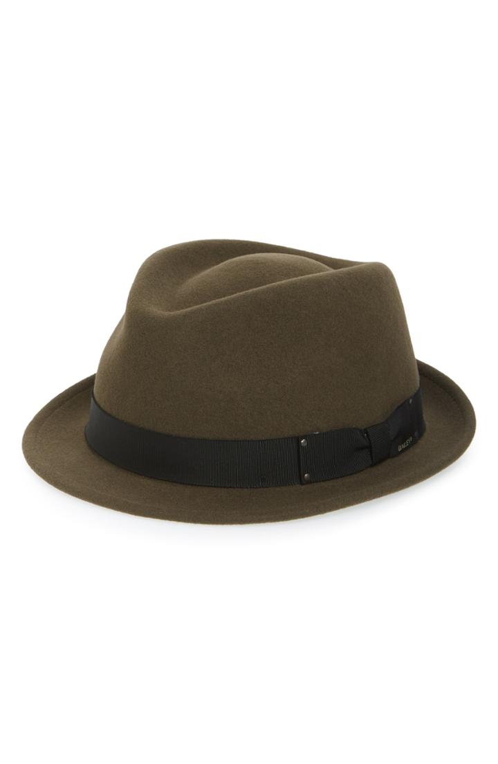 Men's Bailey 'wynn' Packable Fedora - Brown