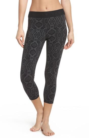 Women's Varley Alden Crop Tights, Size - Grey