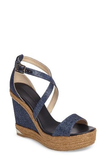 Women's Jimmy Choo Portia Cross-strap Platform Wedge