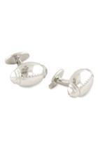 Men's David Donahue 'football' Sterling Silver Cuff Links