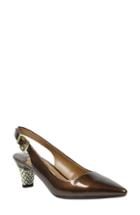 Women's J. Renee Mayett Slingback Pump B - Brown