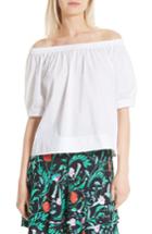 Women's Kate Spade New York Off The Shoulder Poplin Top