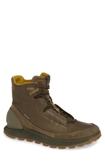 Men's Ecco Exostrike Dyneema Gore-tex Sneaker Boot -10.5us / 44eu - Green