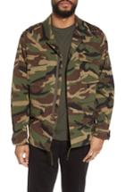 Men's Vince Slim Fit Camo Jacket - Green