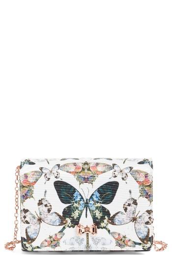 Ted Baker London Strisa Butterfly Print Clutch -