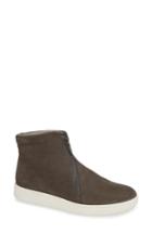 Women's Eileen Fisher Bias Zip Sneaker .5 M - Grey