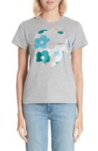 Women's Tricot Comme Des Garcons Floral Print Tee - Grey