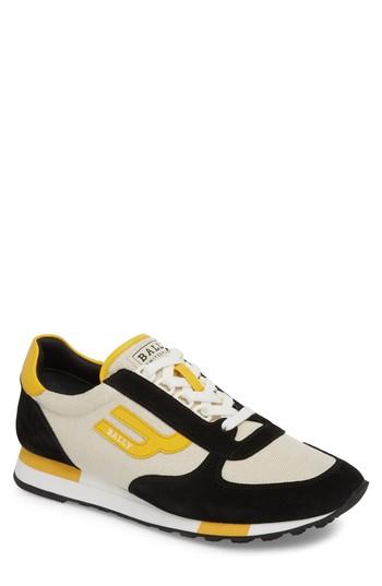Men's Bally Gavino Low Top Sneaker D - Beige