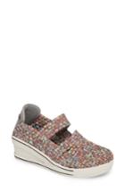 Women's Bernie Mev. Frontier Woven Mary Jane Wedge Us / 39eu - Pink