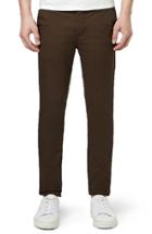 Men's Topman Stretch Skinny Fit Chinos X 34 - Brown