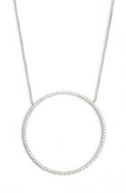 Women's Bony Levy Large Circle Pendant Necklace (nordstrom Exclusive)