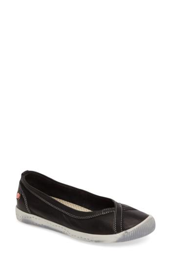 Women's Softinos By Fly London Ilma Flat .5-8us / 38eu - Black