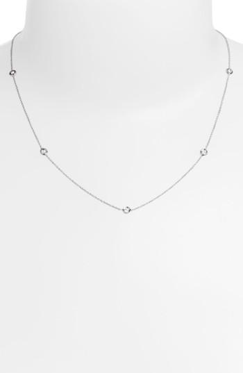 Women's Roberto Coin Diamond Seven Station Necklace