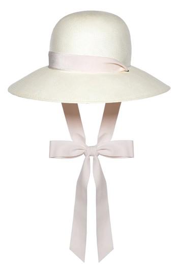 Women's Bijou Van Ness The Empress Velvet Ribbon Hat - Ivory