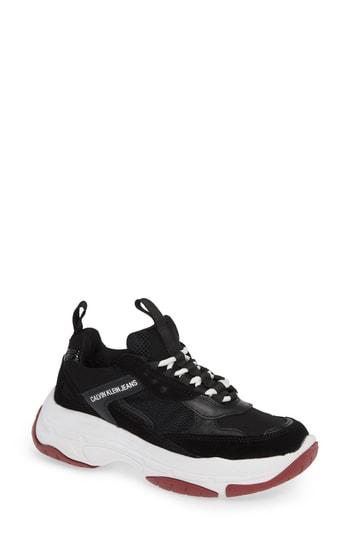 Women's Calvin Klein Jeans Maya Sneaker M - Black