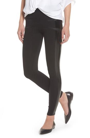 Women's David Lerner Starburst High Waist Leggings - Black