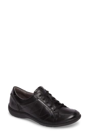 Women's Aravon Bromly Sneaker Aa - Black