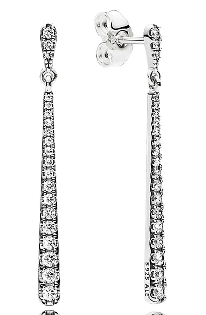 Women's Pandora Shooting Stars Linear Earrings