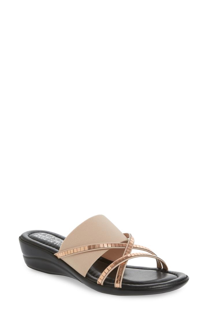 Women's Tuscany Addilyn Wedge Slide Sandal N - Coral