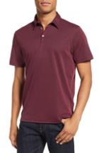 Men's Zachary Prell Caldwell Pique Trim Fit Polo, Size - Burgundy