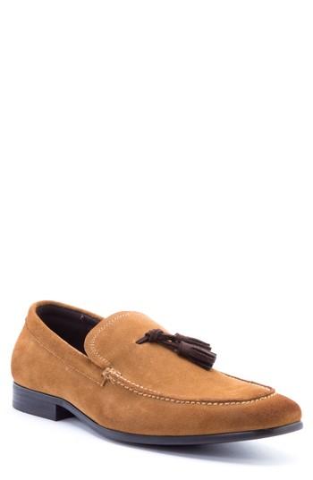 Men's Zanzara Severn Tassel Venetian Loafer M - Brown