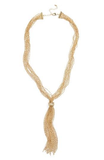 Women's Loren Olivia Statement Lariat Necklace