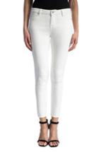 Petite Women's Liverpool Jeans Company Penny Skinny Ankle Jeans P - White