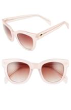 Women's Draper James 50mm Gradient Lens Cat Eye Sunglasses - Pink
