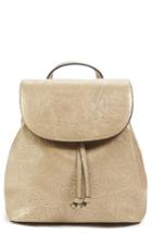 Sole Society Hawna Faux Leather Backpack - Beige