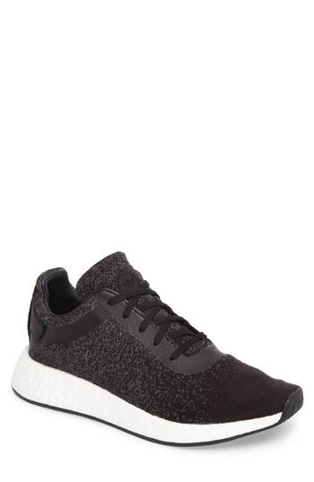 Men's Adidas X Wings + Horns Primeknit Nmd R2 Sneaker .5 Uk - Black