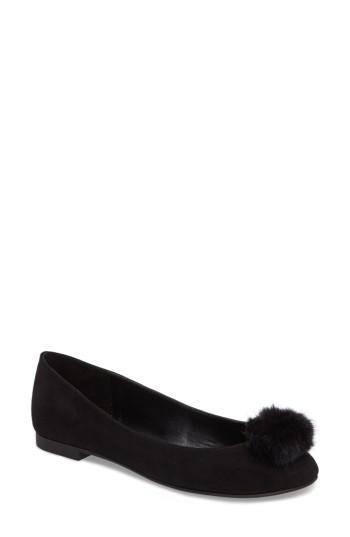 Women's Charles By Charles David Danni Flat M - Black