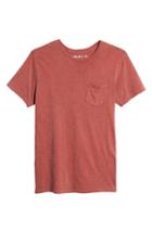 Men's The Rail Garment Washed Pocket T-shirt, Size - Metallic