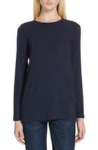 Women's Eileen Fisher Tencel Lyocell Blend Top - Blue