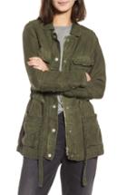 Women's Atm Anthony Thomas Melillo Leopard Print Denim Jacket