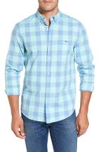 Men's Vineyard Vines Hideaway Check Tucker Slim Fit Sport Shirt - Blue