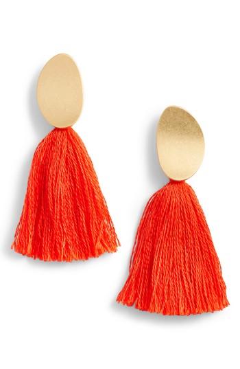 Women's Madewell Curved Tassel Earrings