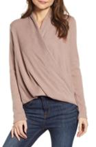 Women's Codexmode Faux Wrap Sweater - Beige
