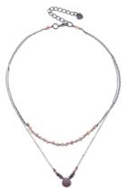 Women's Nakamol Design Layered Moonstone Necklace