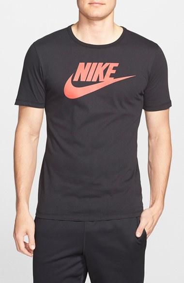 Men's Nike 'tee-futura Icon' Graphic T-shirt, Size - Black