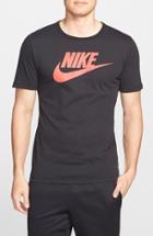 Men's Nike 'tee-futura Icon' Graphic T-shirt, Size - Black