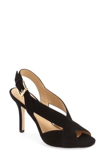 Women's Michael Michael Kors Becky Slingback Sandal M - Black