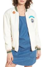 Women's Roxy Embroidered Bomber Jacket